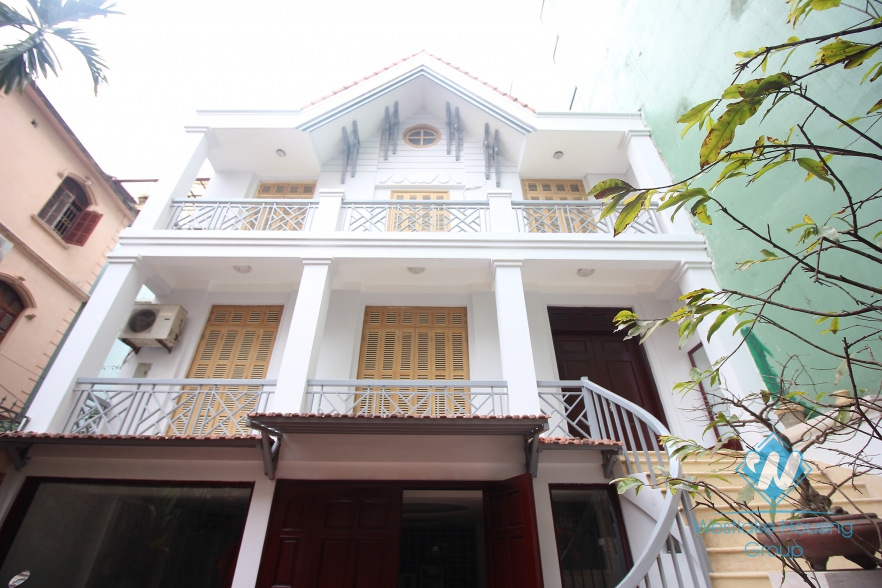 Spacious house/villa for rent in Tay Ho, Hanoi